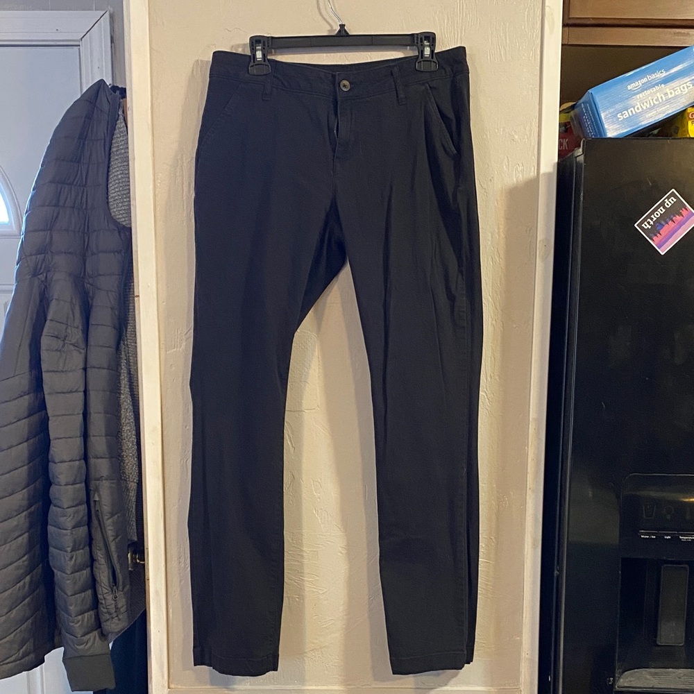 Arizona Jean Company Straight Leg Black Pants